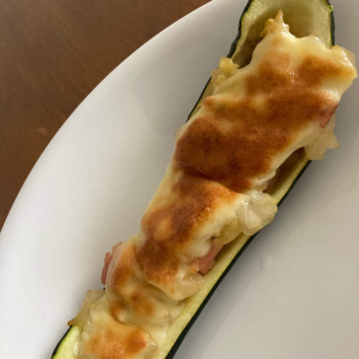 ズッキーニのチーズ焼き